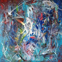 Peinture, 14 Juillet, Éric Dubarry