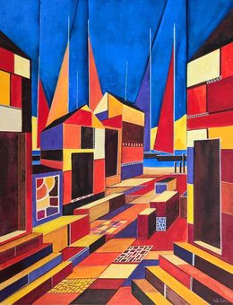 Peinture, Symphonie Urbaine, Sophie Cottin