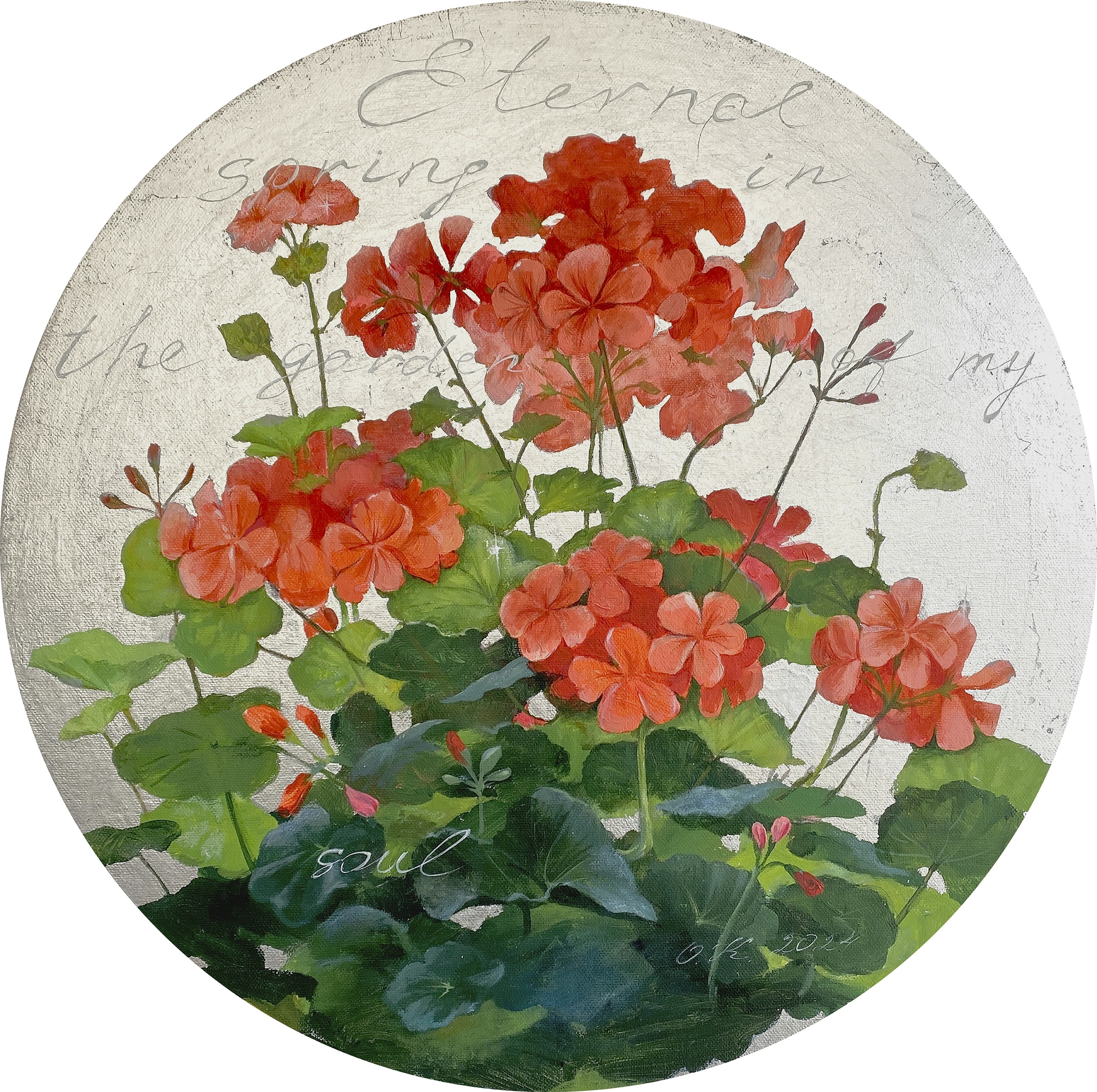 Olena Kishkurno, Eternal spring in the garden of my soul Olena Kishkurno, Eternal spring in the garden of my soul
