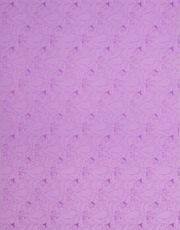 Print, Fatebe a quiet pattern (Violet edition), Ebecho Muslomova