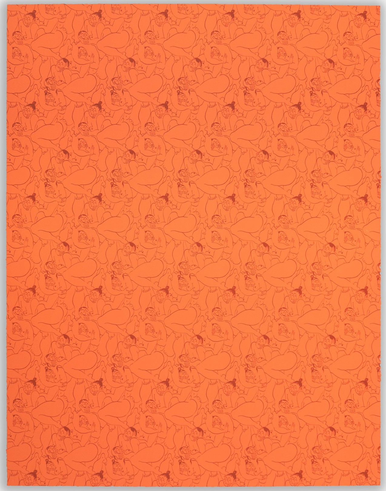 Ebecho Muslomova, Fatebe a quiet pattern (Orange edition) Ebecho Muslomova, Fatebe a quiet pattern (Orange edition)