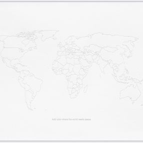 Drucke, Add color where the world needs peace, Yoko Ono