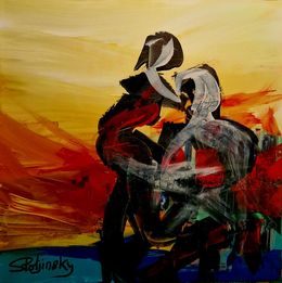 Gemälde, Dans mon coeur, Serge Poljinsky
