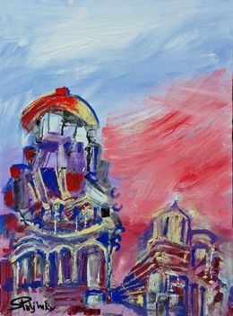 Peinture, La Cité Radieuse, Serge Poljinsky