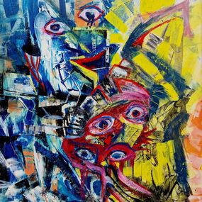 Gemälde, Apologie du Bonheur, Serge Poljinsky