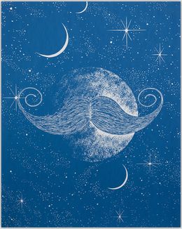 Print, Do Not Go Gentle into that Good Night (Phtalo Blue), Sup Kim
