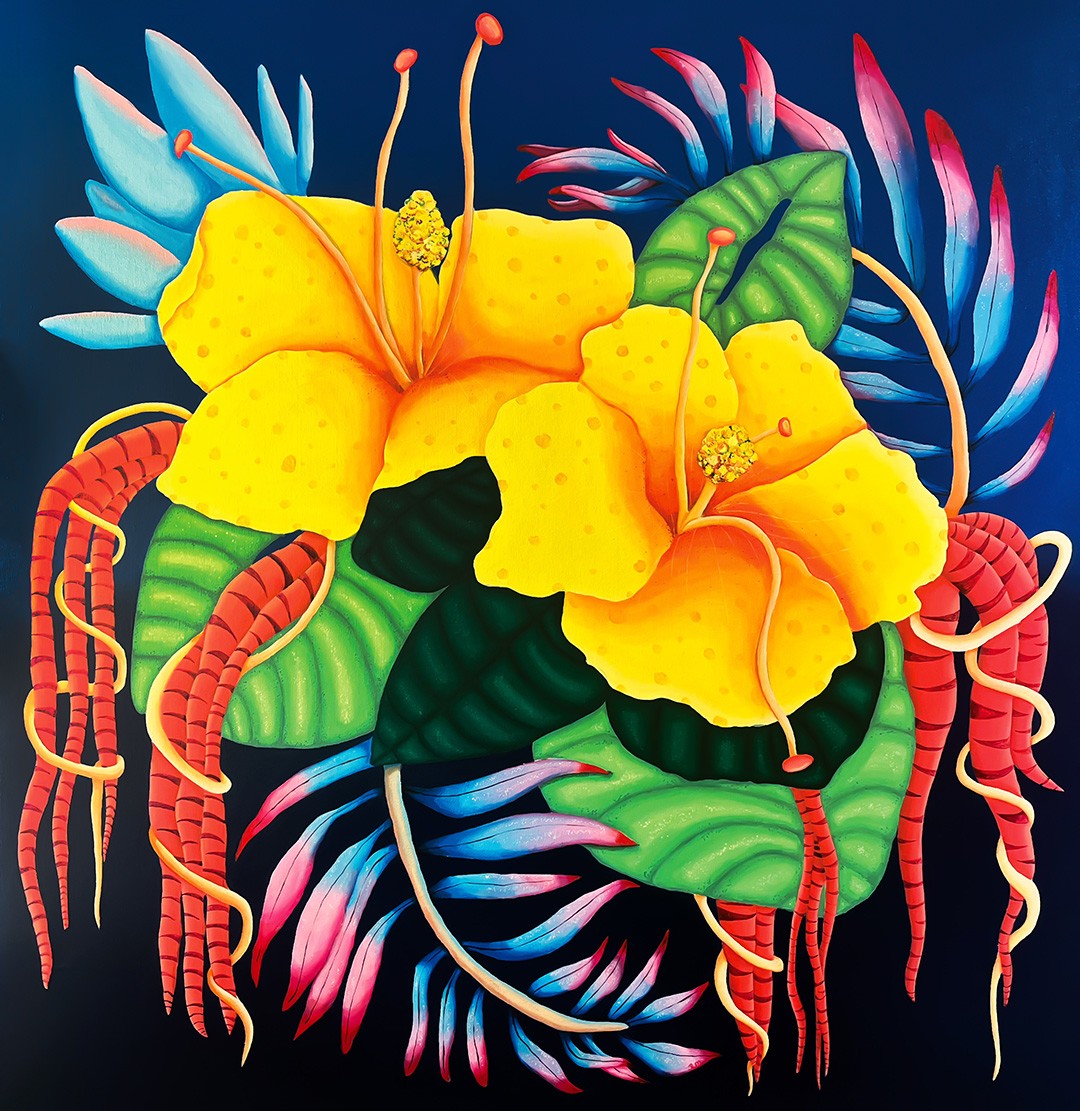 Rachel Rose, Hopeful Hibiscus Rachel Rose, Hopeful Hibiscus