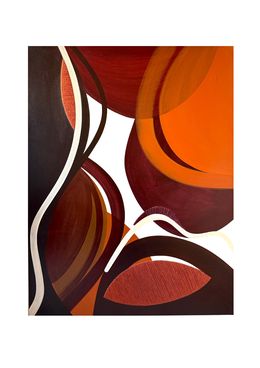 Peinture, Moroccan valley 2, Laura Dujoncquoy