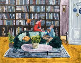 Gemälde, Soirée en amoureux, ShuJie Wang