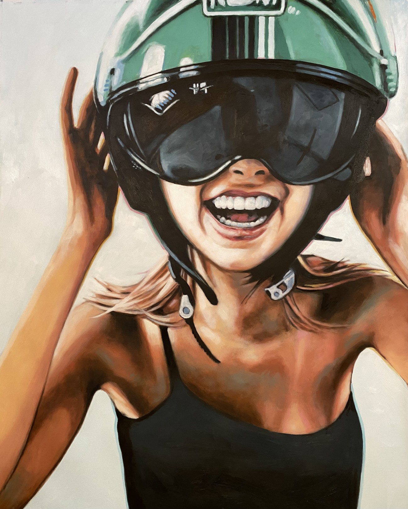 Thomas Saliot, Green helmet Thomas Saliot, Green helmet