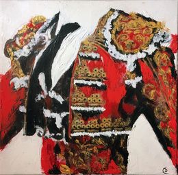 Painting, Toréador rouge, Didier Colomès
