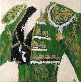 Painting, Toréador vert, Didier Colomès