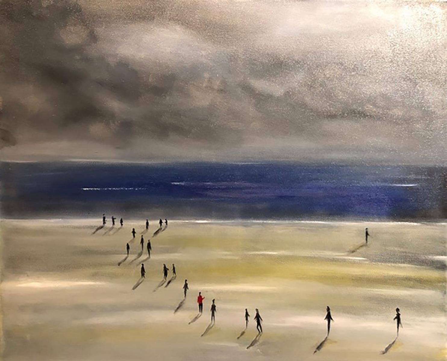 Didier Colomès, Ciel d'orage à Cabourg II Didier Colomès, Ciel d'orage à Cabourg II