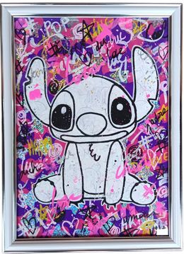 Gemälde, Stitch Luxe, Vili