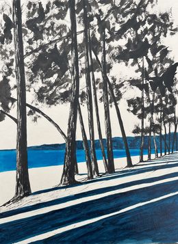 Gemälde, Plage du Cap Coz, Frédéric Cadiou