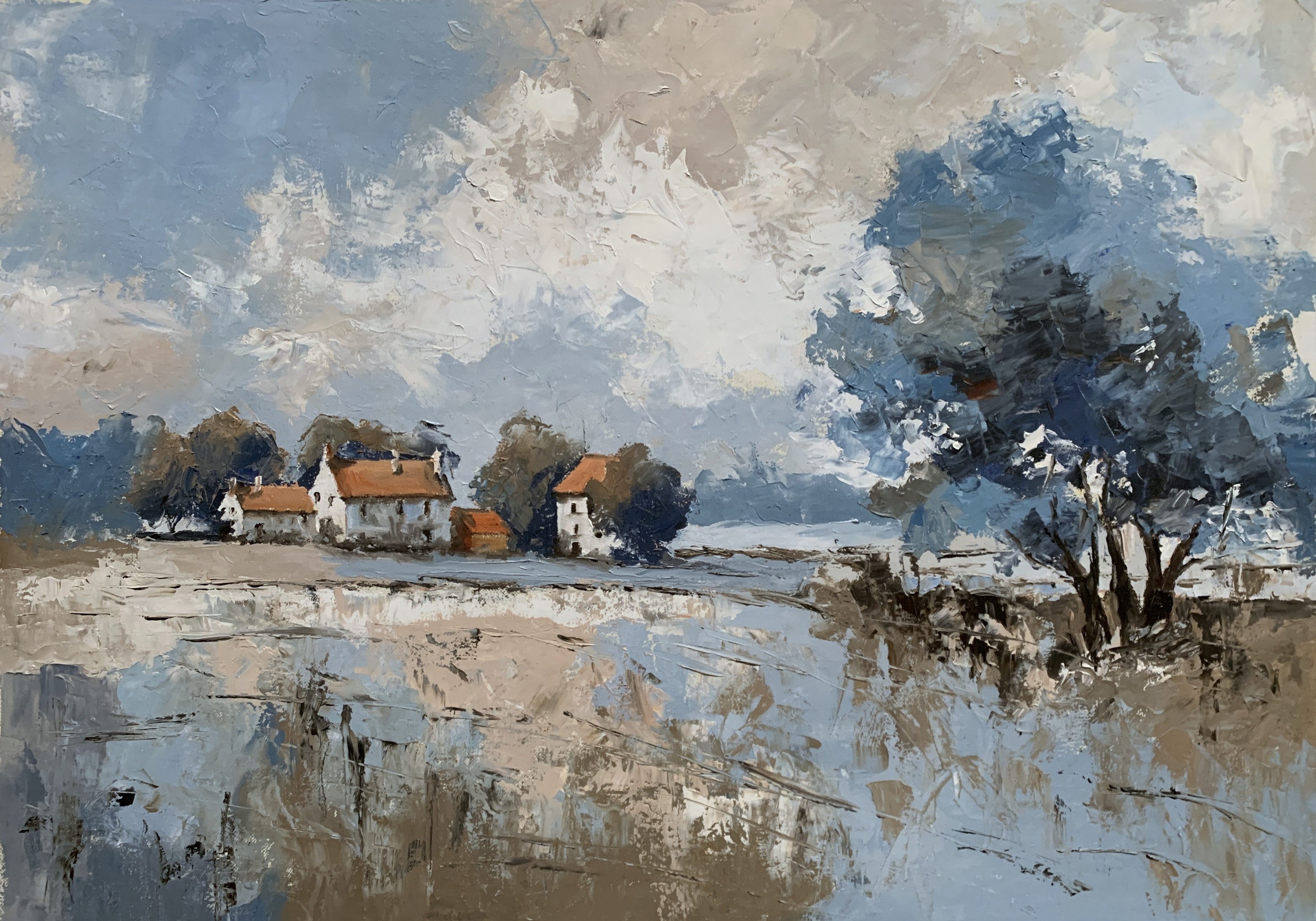 Schagen Vita, Cloudy Countryside Schagen Vita, Cloudy Countryside