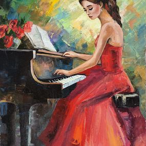 Painting, Romance Notes, Karine Harutyunyan