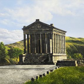 Painting, Garni Pagan Temple, Sergey Miqayelyan