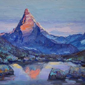 Gemälde, Matterhorn, Serhii Cherniakovskyi