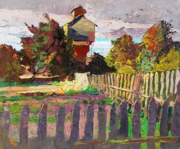 Painting, Evening sketch, Egor Shvachunov