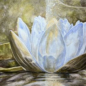 Gemälde, Winter lotus, AreiRa