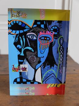 Sculpture, Street art portrait-38, SmaK-titi