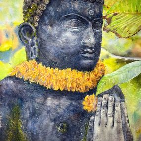Gemälde, Buddha of light, AreiRa