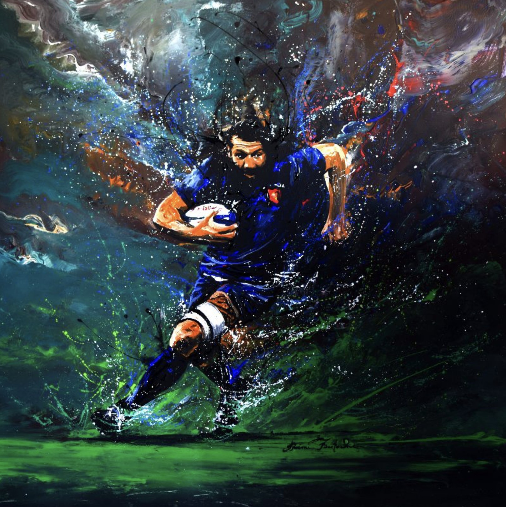 Remi Bertoche, S. Chabal Remi Bertoche, S. Chabal