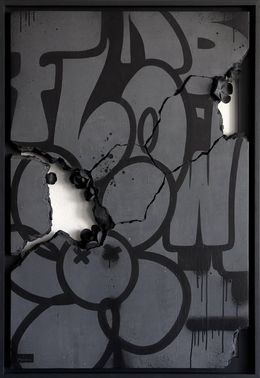 Gemälde, Full Black, Jérémy Ferreira