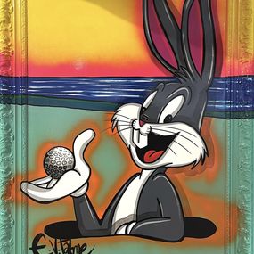 Gemälde, Bugs Bunny Loves Golf, Eddy Vitalone