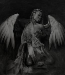Dessin, Ethereal Refuge, Sayeed Momoh