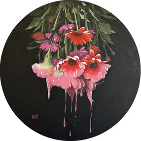 Gemälde, Out of the pink, Olena Kishkurno