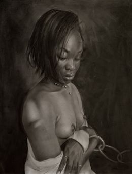Gemälde, Shackled Freedom, Sayeed Momoh