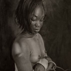 Gemälde, Shackled Freedom, Sayeed Momoh