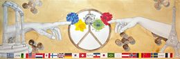 Gemälde, D’Olympie à Paris 2024, Laetitia Le Bihan