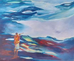 Peinture, The Wise Man, Paul Akiiki