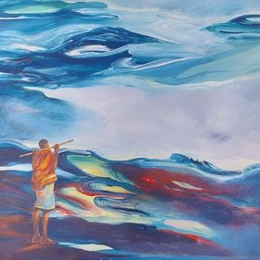 Peinture, The Wise Man, Paul Akiiki