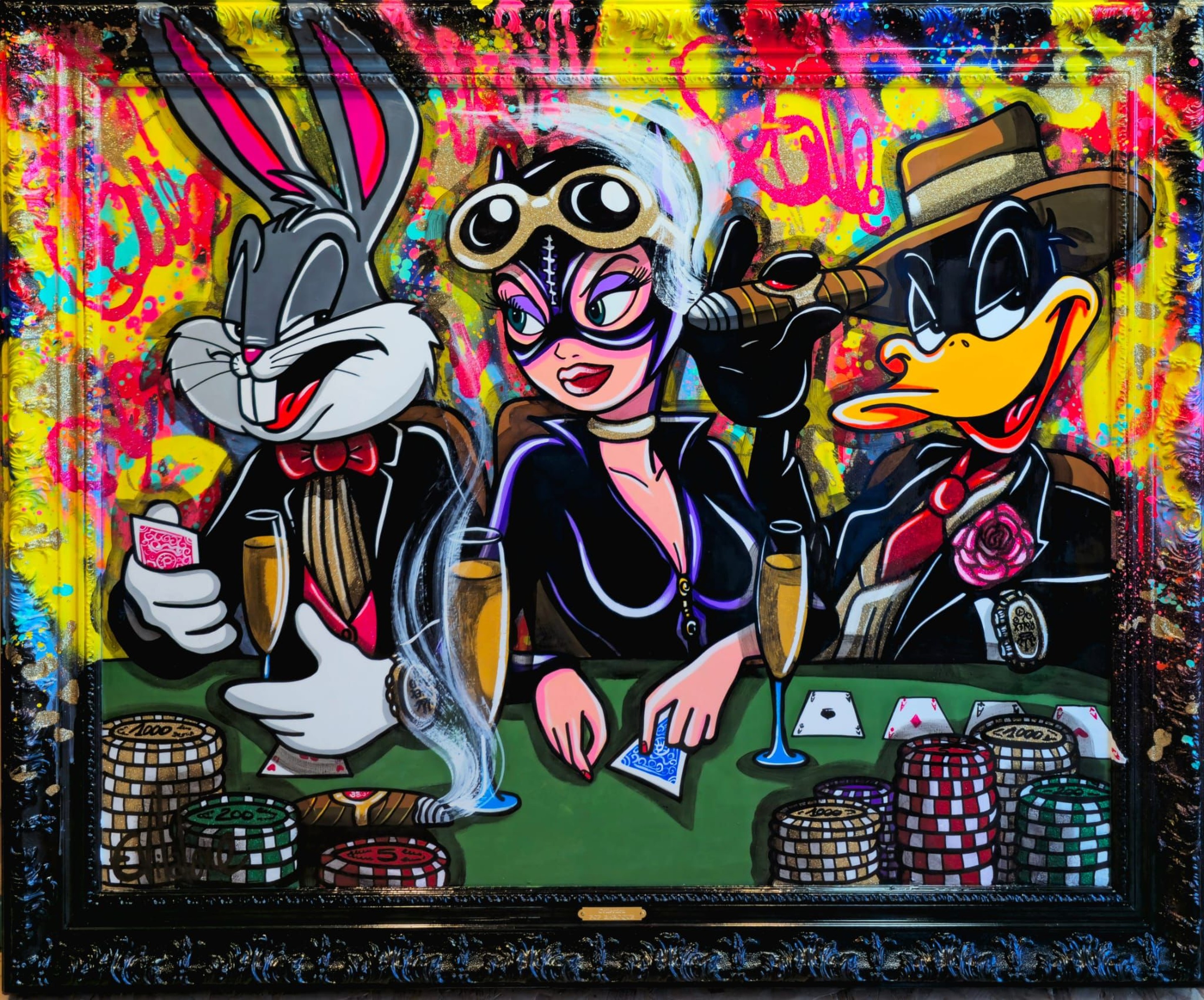 Eddy Vitalone, Daffy Duck Roi du Pocker Eddy Vitalone, Daffy Duck Roi du Pocker