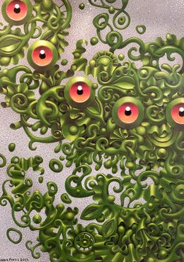 Peinture, The spring got out of control, Anna Pikos