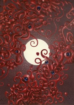 Peinture, Night activity, Anna Pikos