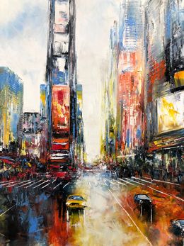 Gemälde, Times Square, NY, Phil