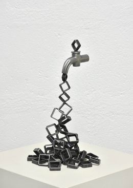 Sculpture, Le robinet surprenant, Yannick Bouillault