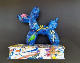 Skulpturen, Ballon au livre multicolore, Pinkhas