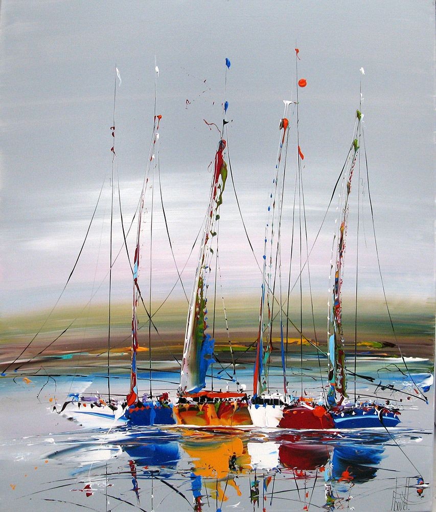 Fred Boutet, Marine abstraite 2025-02 Fred Boutet, Marine abstraite 2025-02