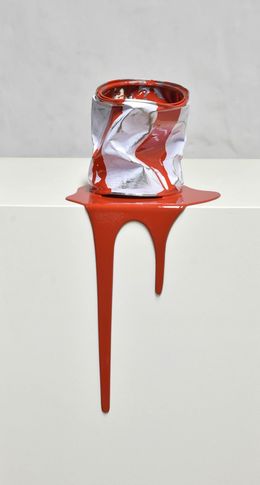 Skulpturen, Le vieux pot de peinture rouge, Yannick Bouillault