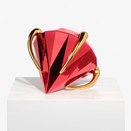 Sculpture, Diamond (Red), Jeff Koons