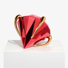 Sculpture, Diamond (Red), Jeff Koons