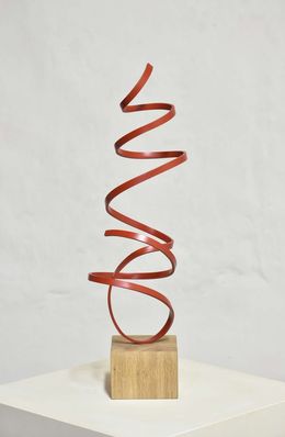 Skulpturen, Serpentant "hélicoïde rouge", Yannick Bouillault
