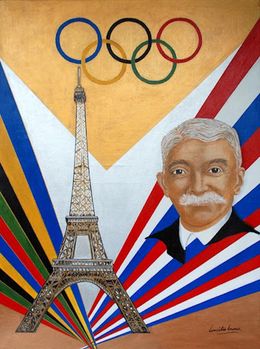 Painting, Paris 2024, Françoise Lemaître-Leroux
