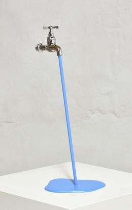 Sculpture, Le liquide Bleu, Yannick Bouillault